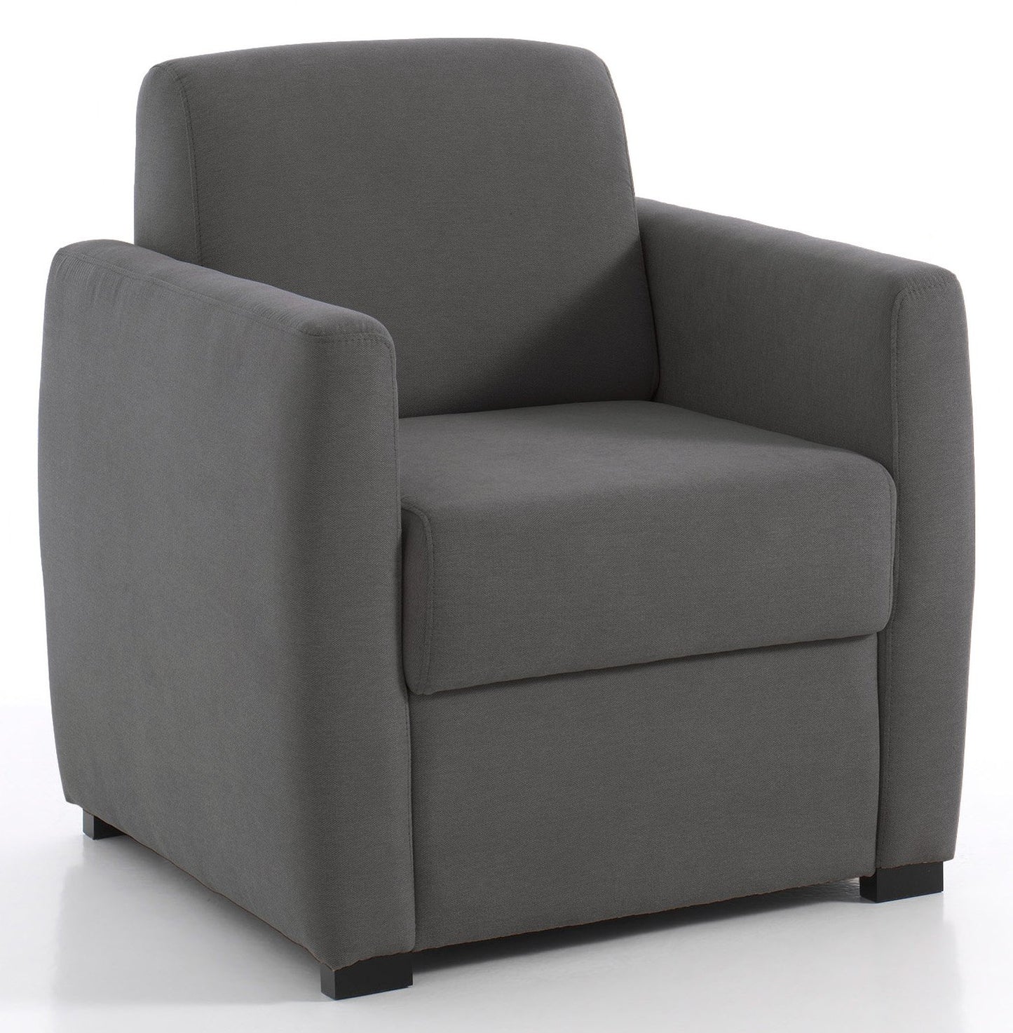 CHARLY - Fauteuil coffre - Velours