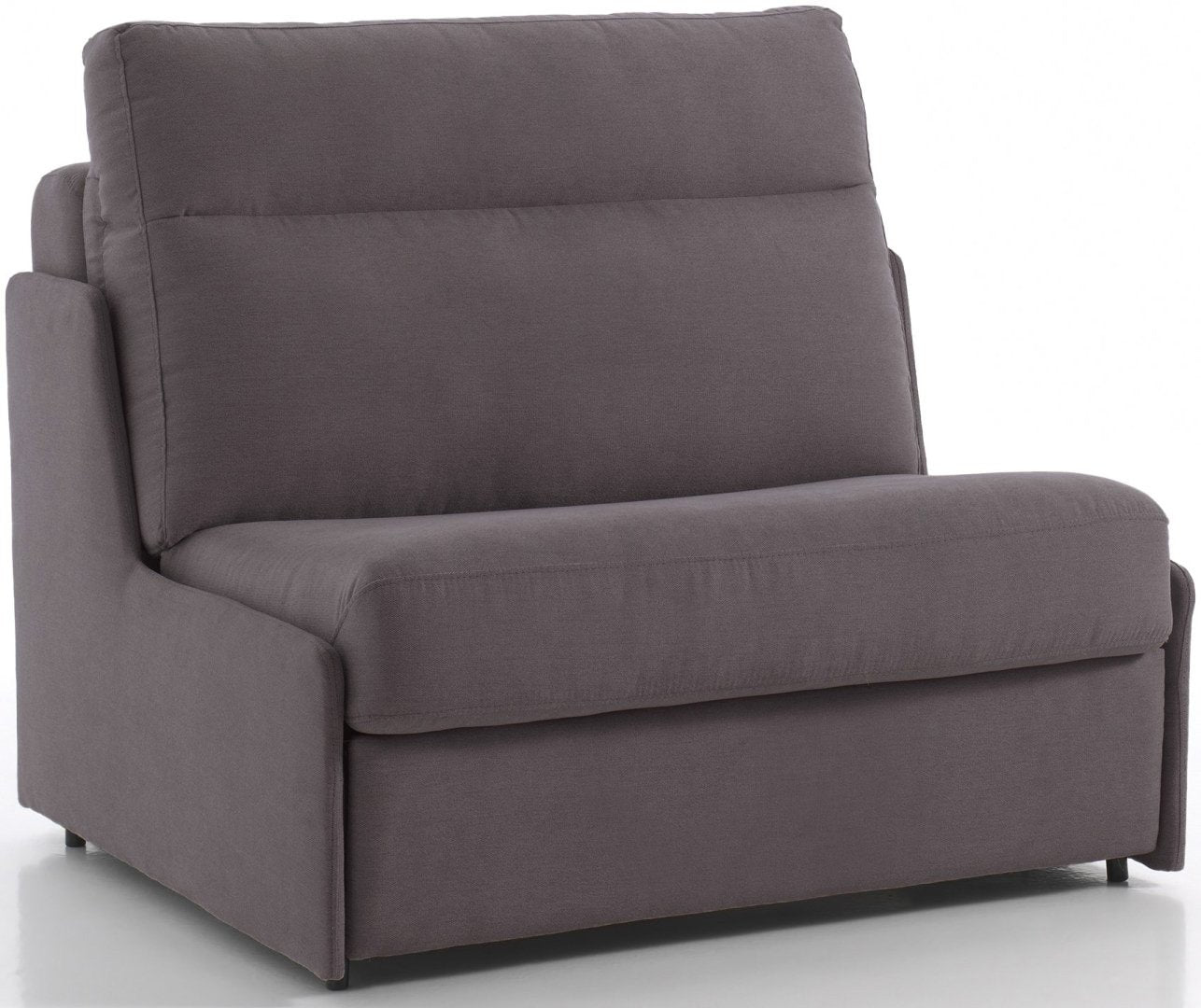 PADOVA - Fauteuil convertible - Tweed - Couchage 80 cm - Largeur 106 cm