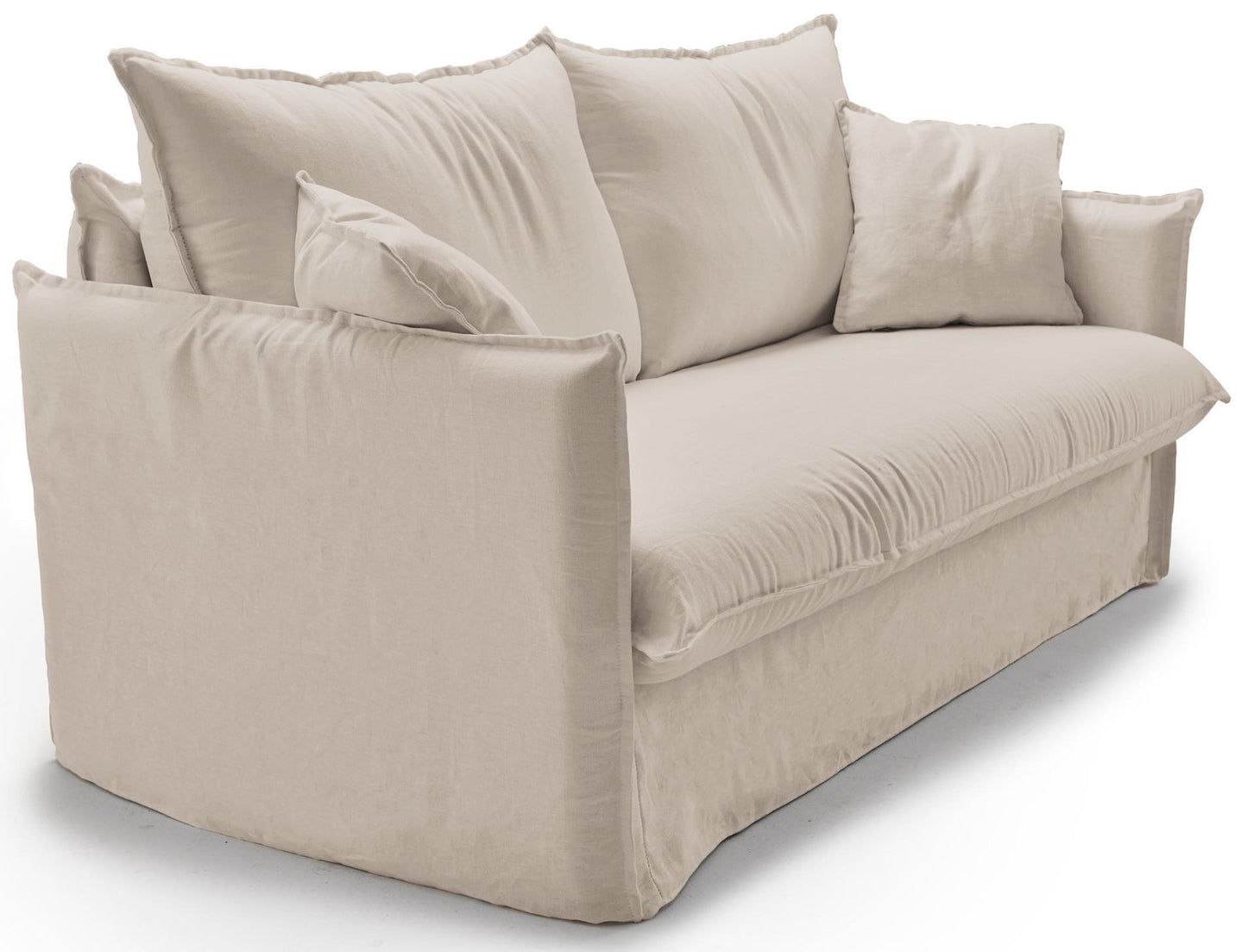 Canapé convertible 3 places AUBAGNE - Couchage 140 x 190 cm - Largeur 190 cm - Matelas 16 cm