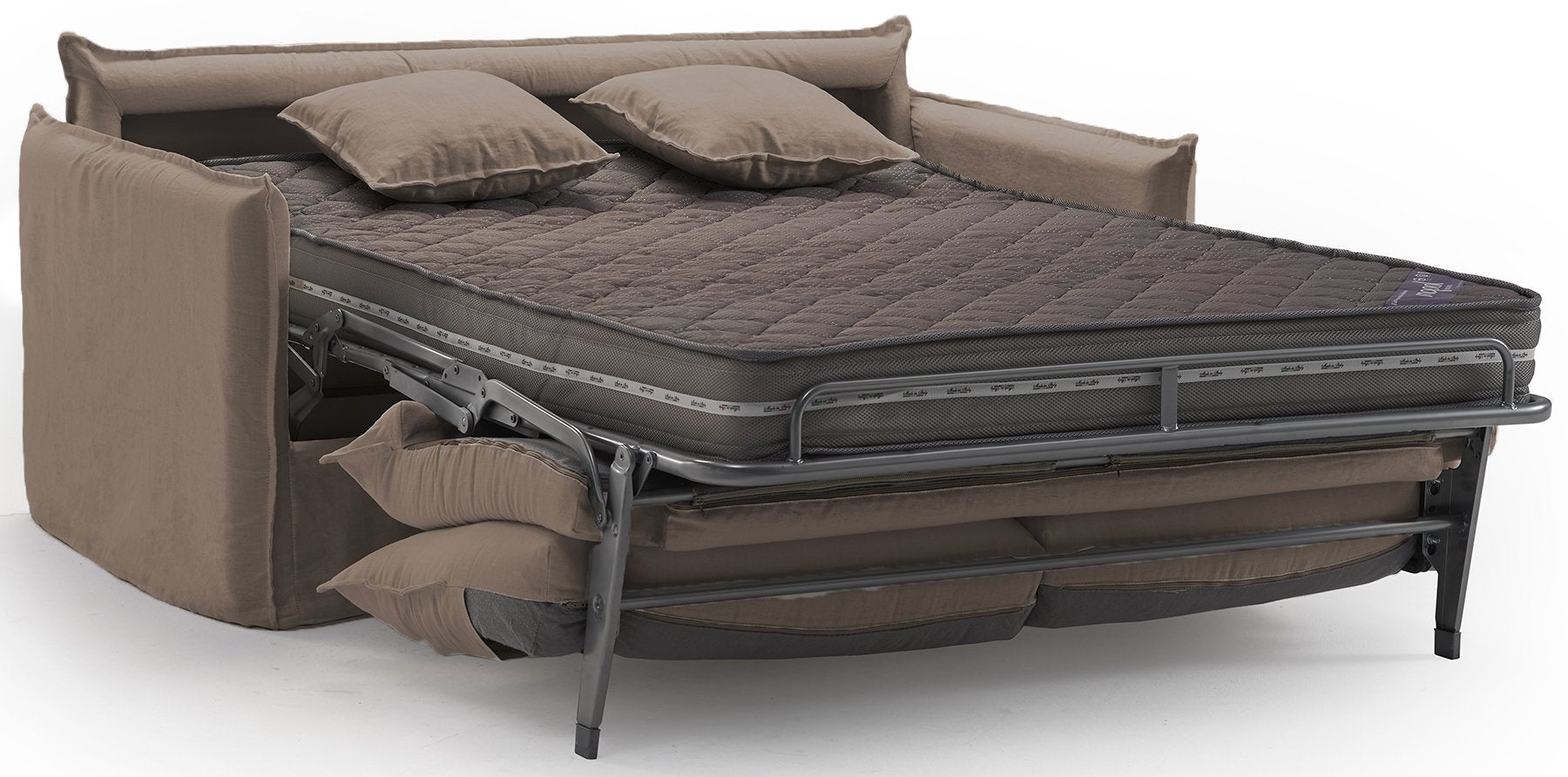 Canapé convertible 3 places AUBAGNE - Couchage 140 x 190 cm - Largeur 190 cm - Matelas 16 cm