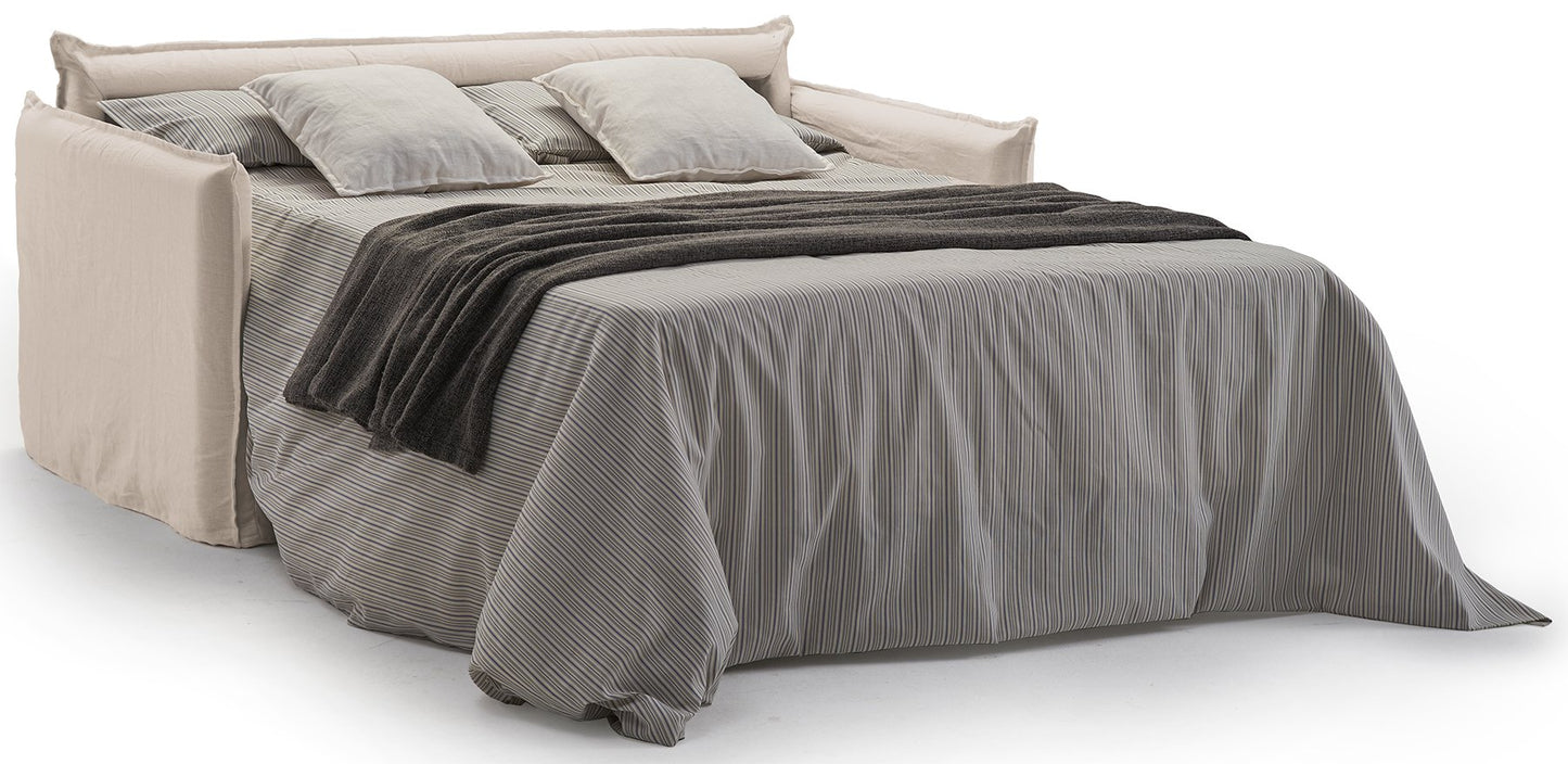 Canapé convertible 3 places GRASSE - Couchage 140 x 190 cm - Largeur 190 cm - Matelas 16 cm